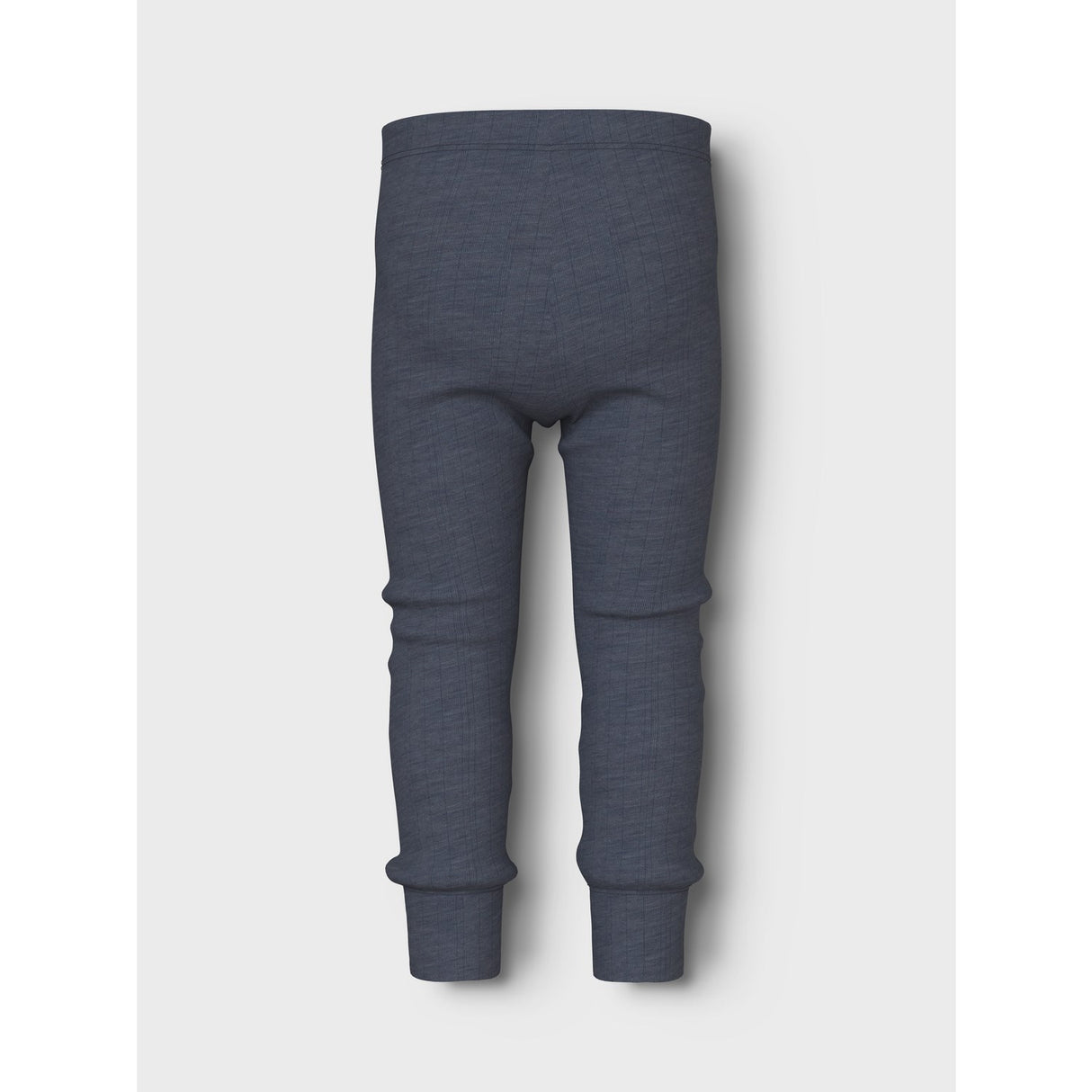 Name It Ombre Blue Wang Ull Needle Long Johns Solid Noos