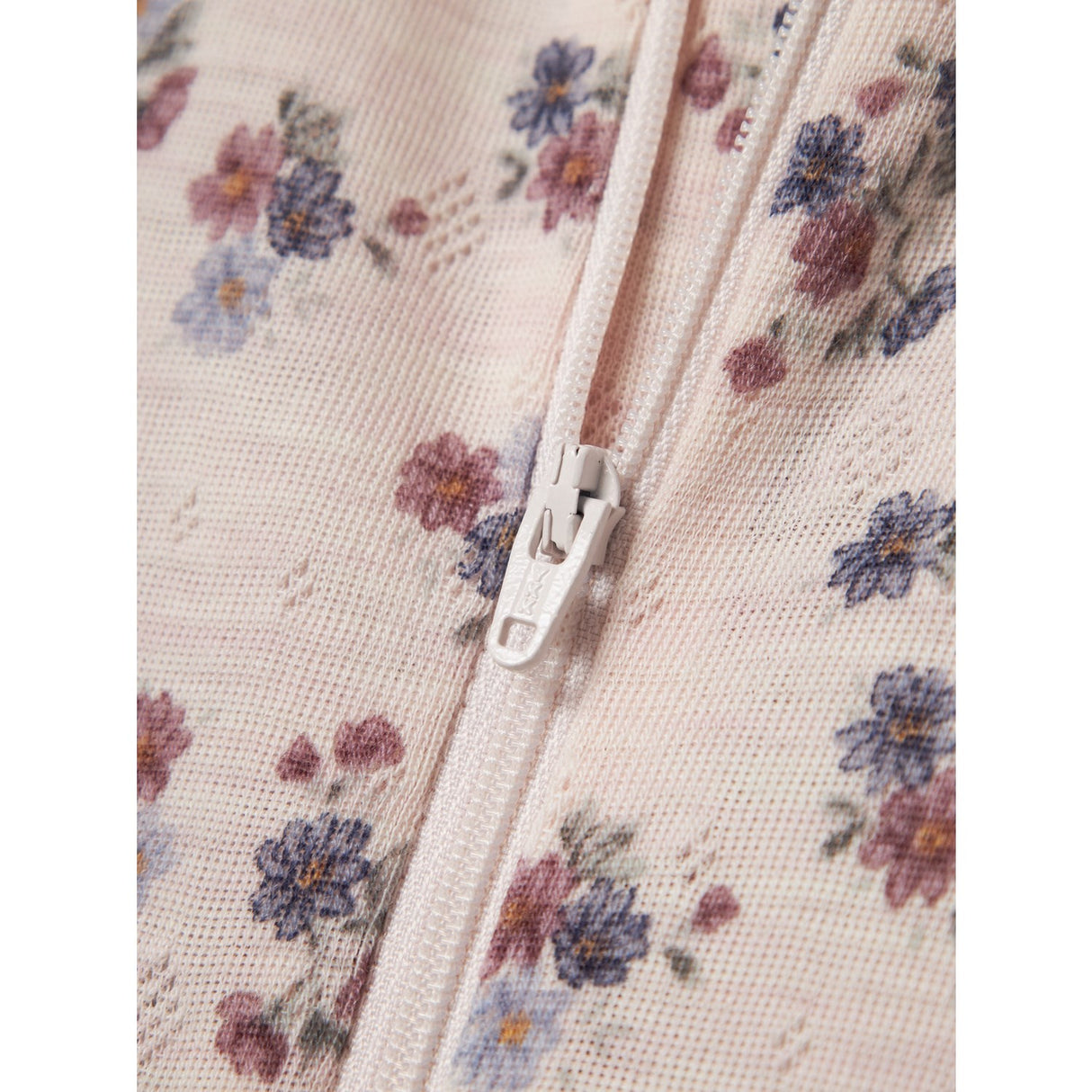 Name It Lilac Ash Aop Wang Ull Needle Nattdräkt Noos