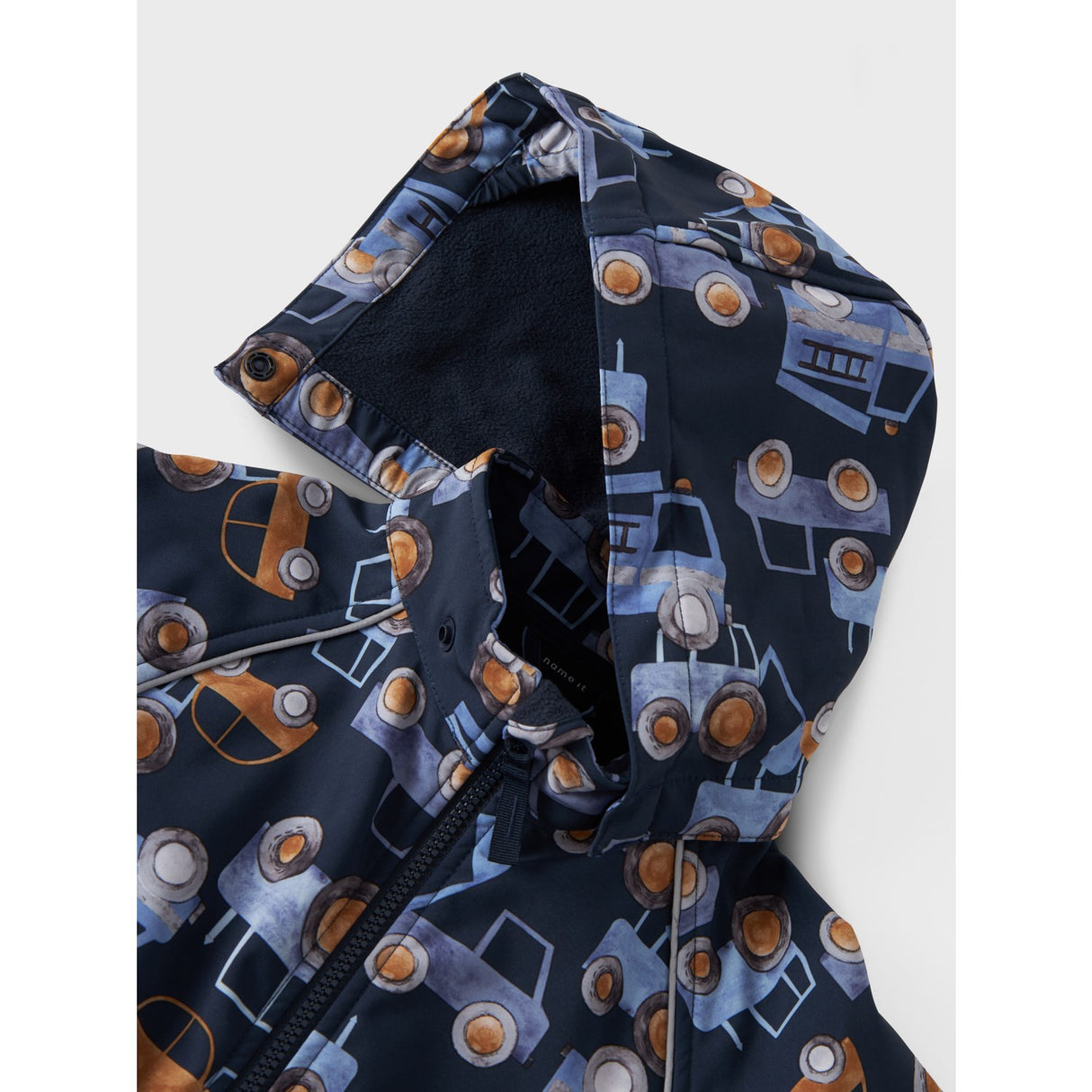 Name It Dark Sapphire Alfa08 Softshell Drakt AOP1 Noos