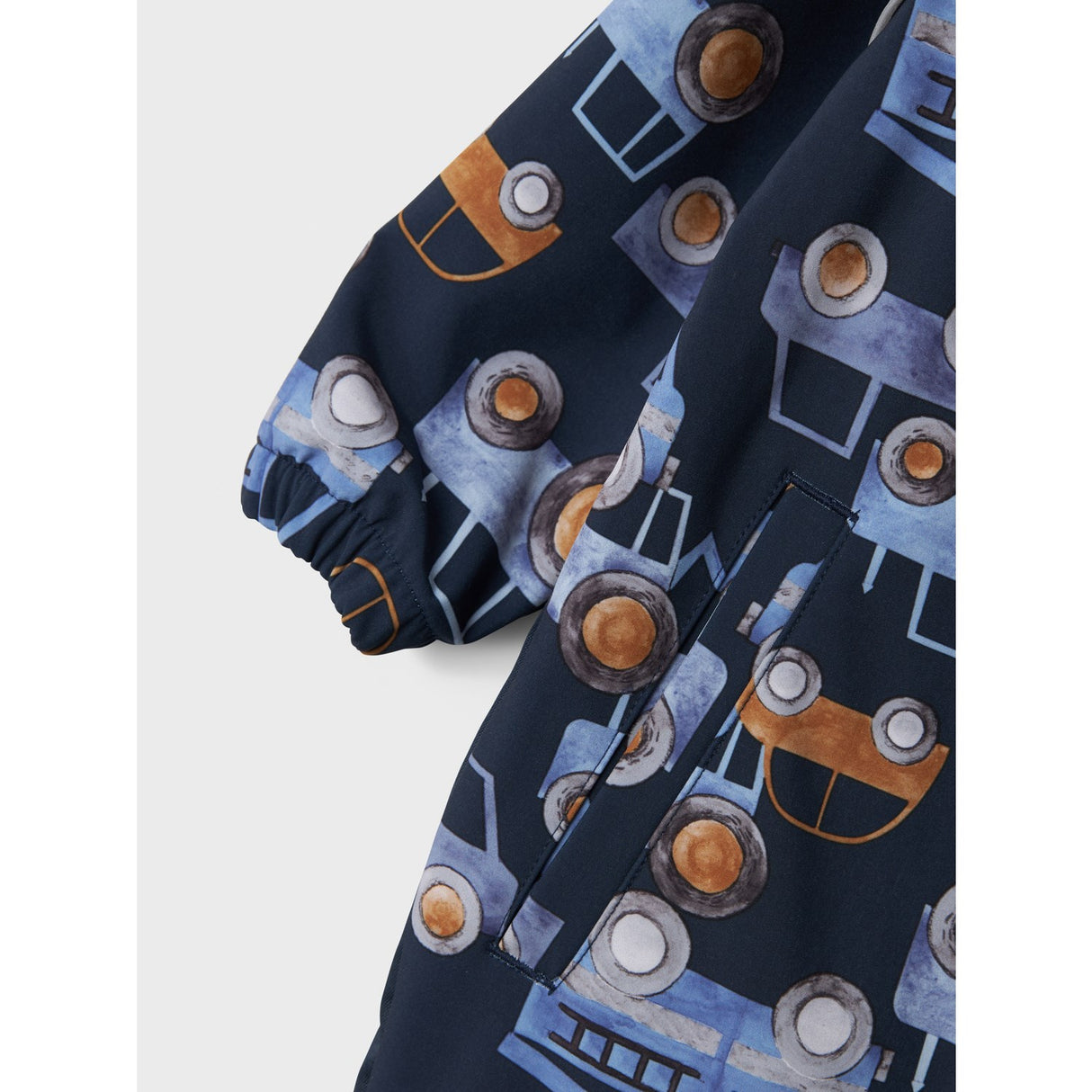 Name It Dark Sapphire Alfa08 Softshell Drakt AOP1 Noos