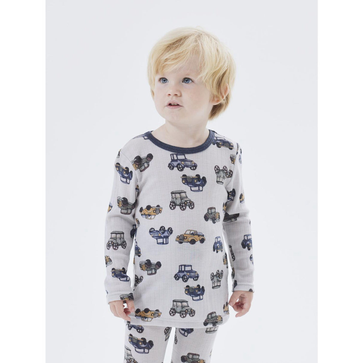 Name It Gray Dawn Wang Ull Needle Blus Noos