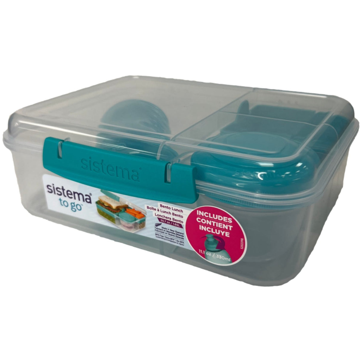 Sistema Bento Matlåda 1,65L With 330ml Dricksburk