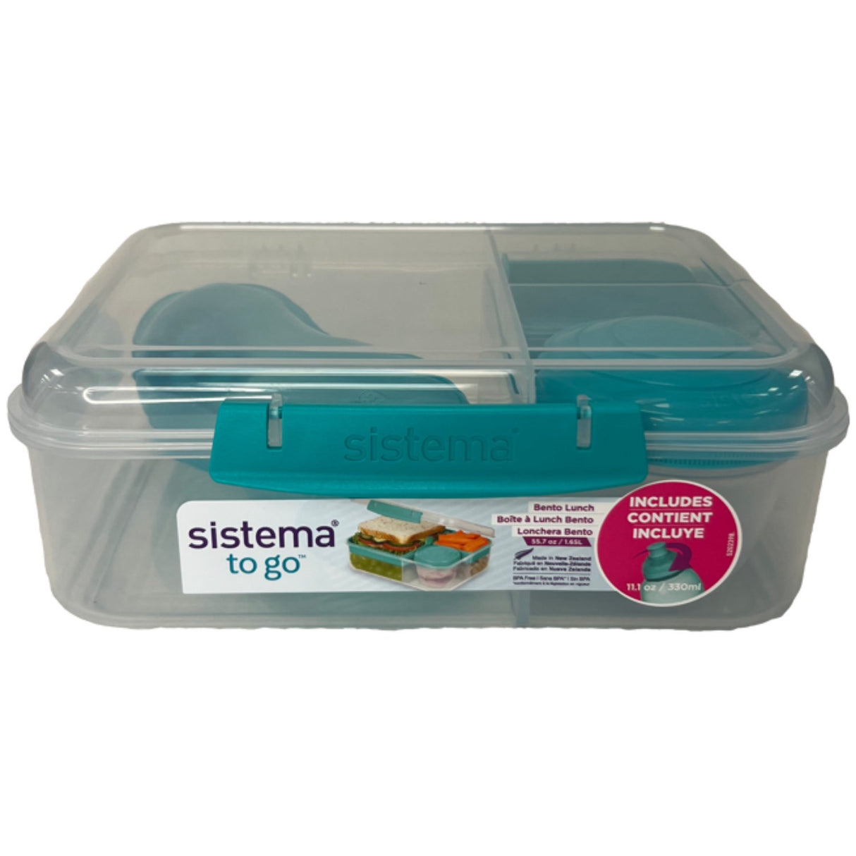 Sistema Bento Matlåda 1,65L With 330ml Dricksburk