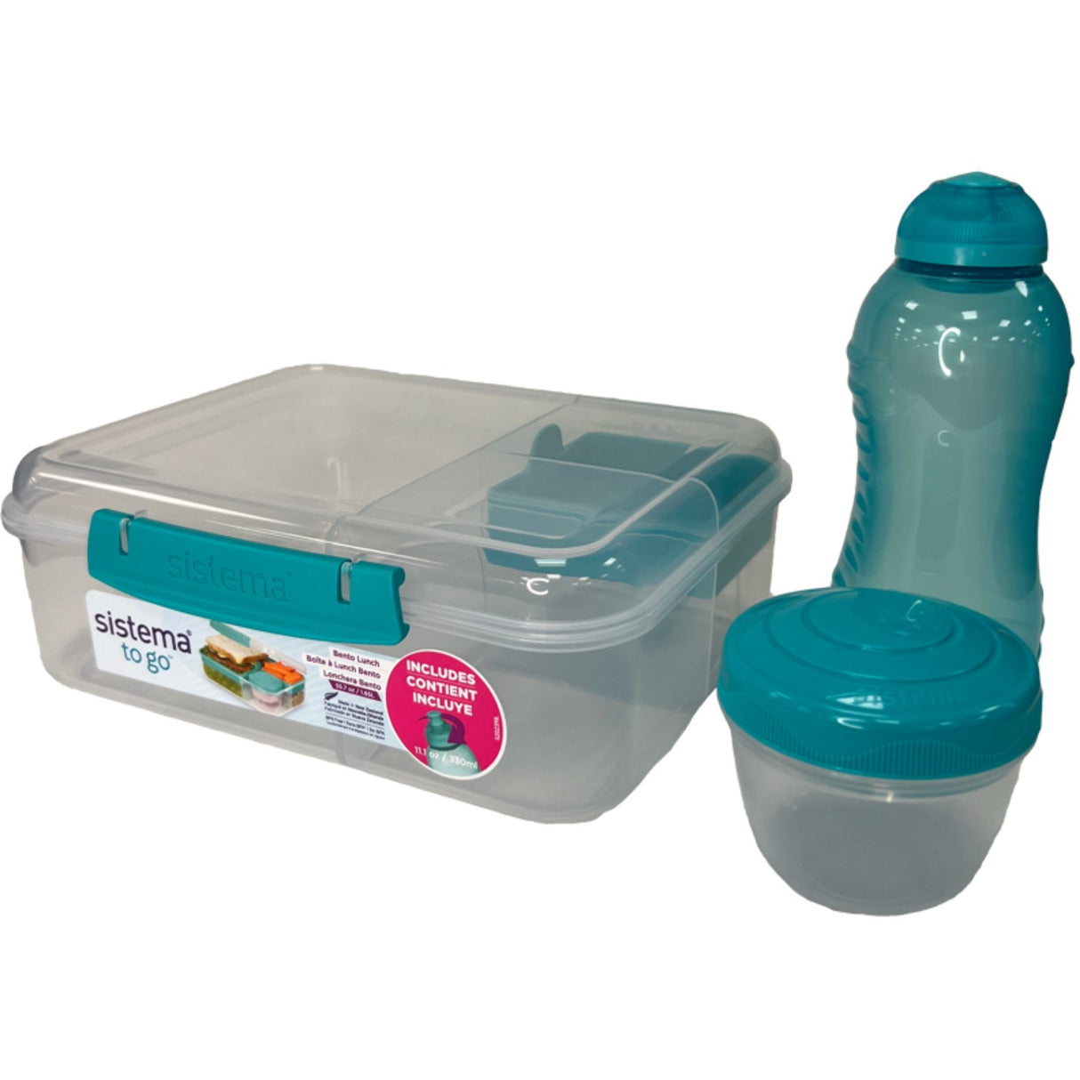 Sistema Bento Matlåda 1,65L With 330ml Dricksburk