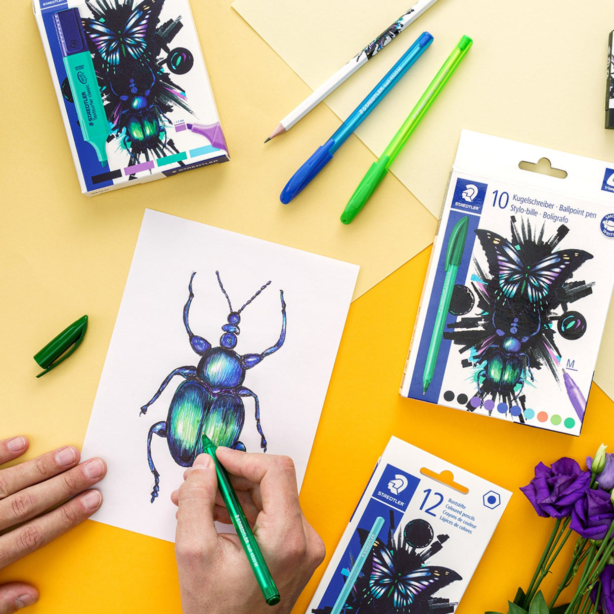 Staedtler kritor Pastel Line Hexagonal