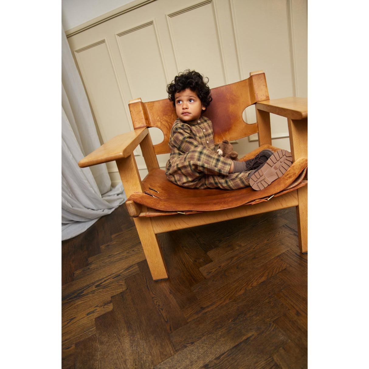 Molo Bronze Check Enoz Skjorta