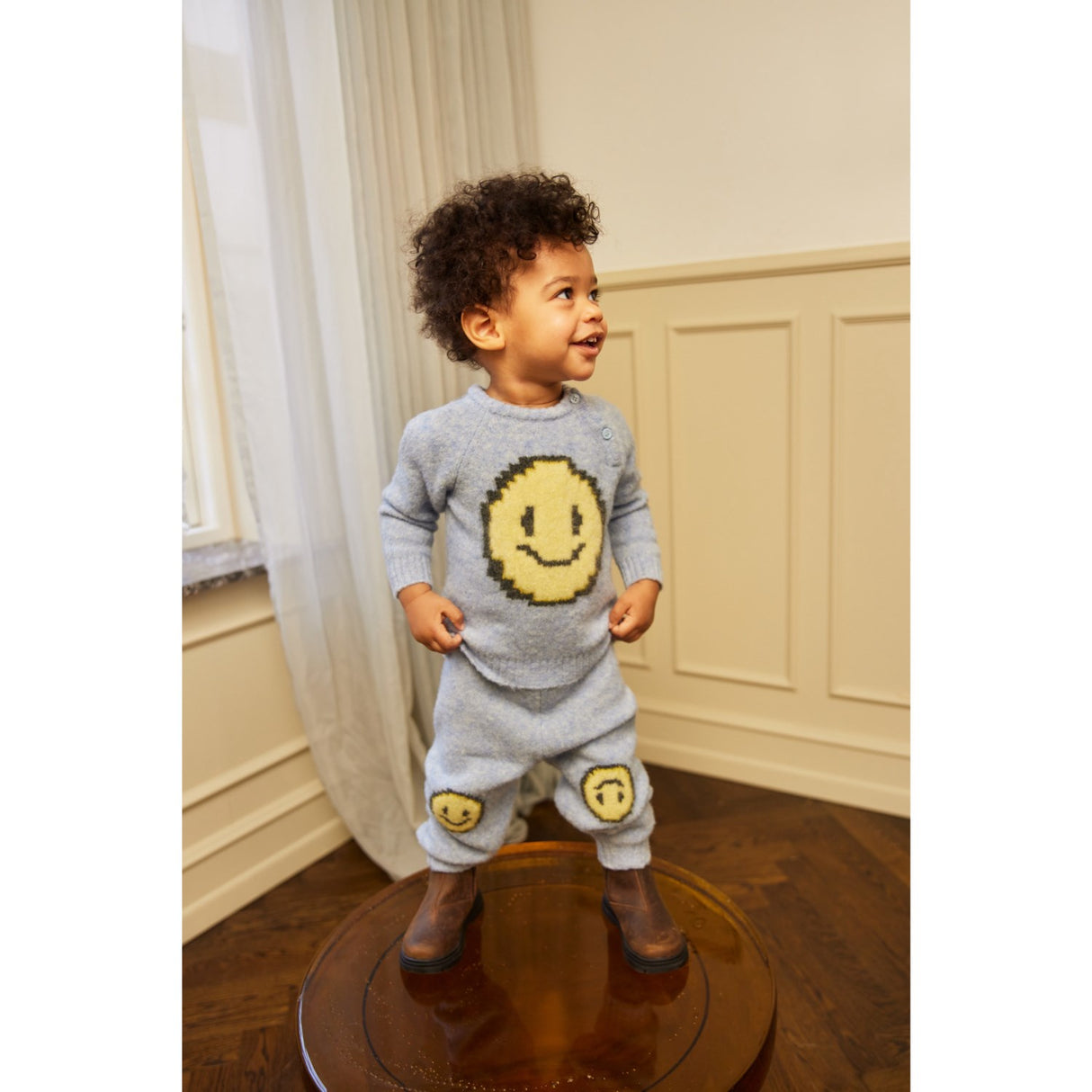 Molo Pixel Smile Bless Sweatshirt