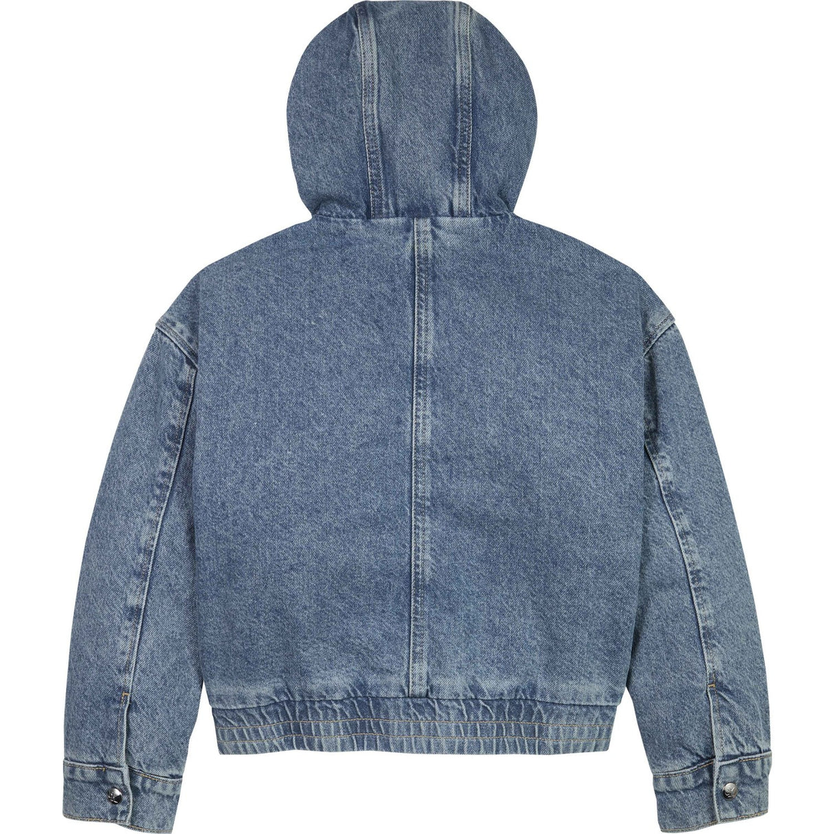 Calvin Klein Modern Blue Cf Denim Hooded Jacka