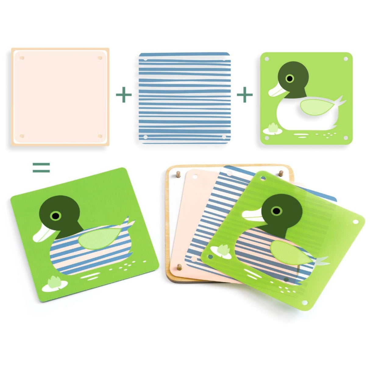 Djeco Eduludo Pedagogiska Spel, Animologix