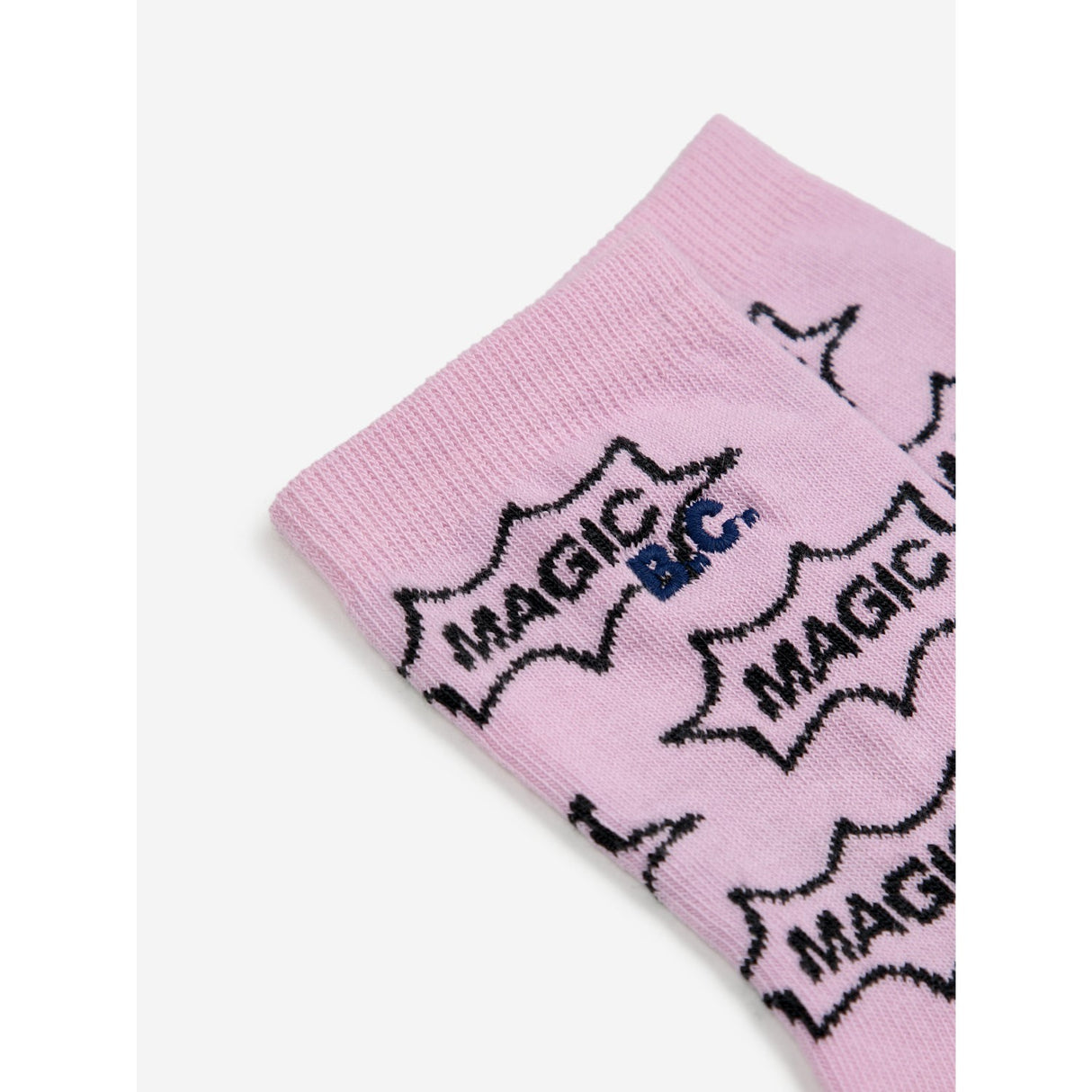Bobo Choses Light Pink It'S Magic All Över Short Socks