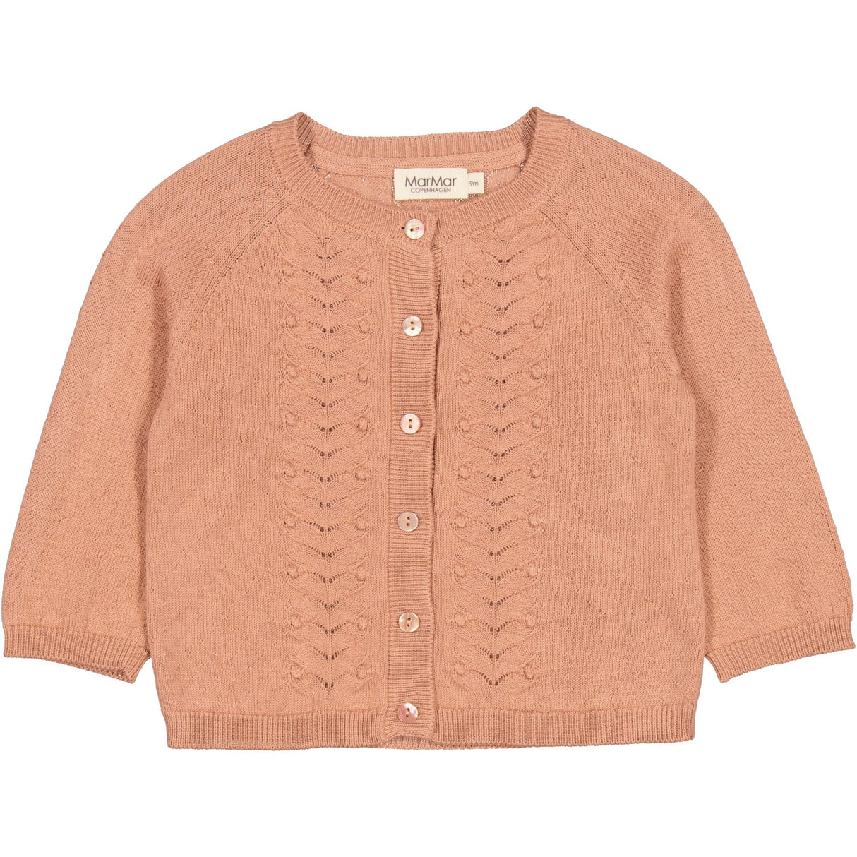 MarMar Modal Mix Rose Brown Totti Sticka Cardigan