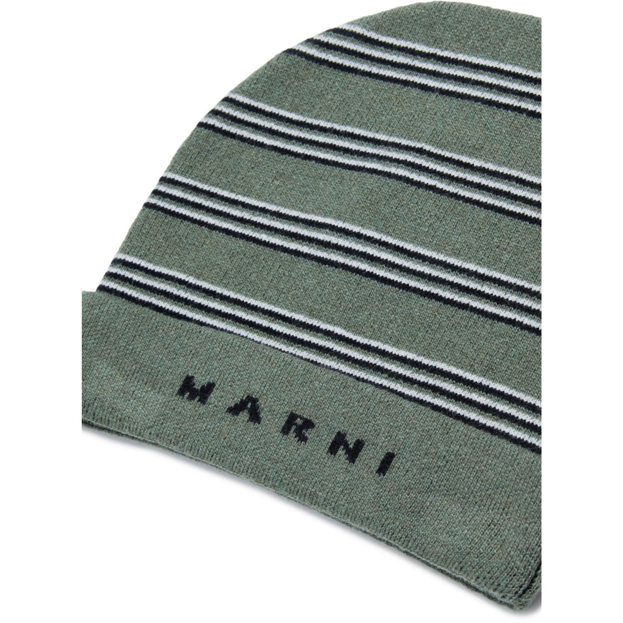 Marni Deep Lichen Green Hat