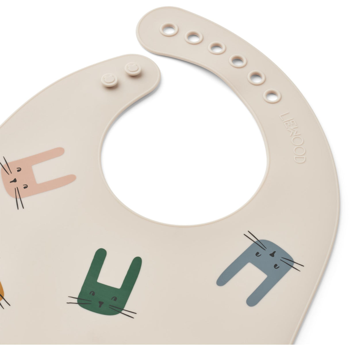 LIEWOOD Bunny / Sandy Tilda Printed Haklapp 2-Pack