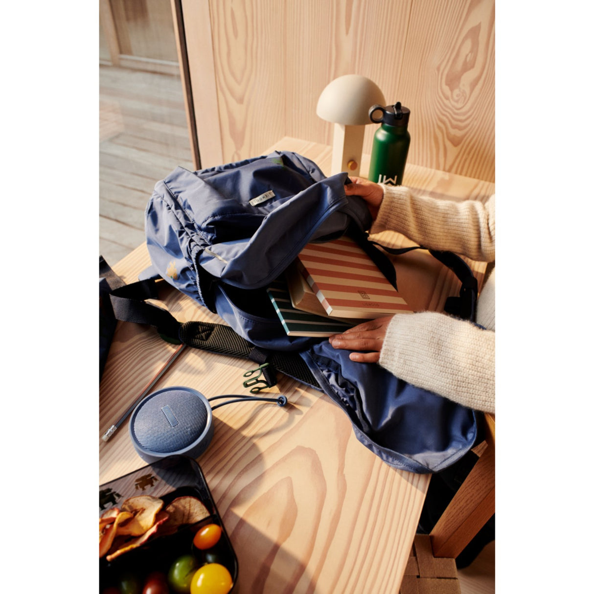 LIEWOOD Robots / Indigo Blue Christine School Ryggsäck