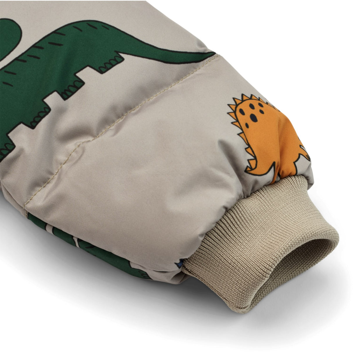 LIEWOOD Dinosaurs / Mist Polle Down Puffer Dunjacka