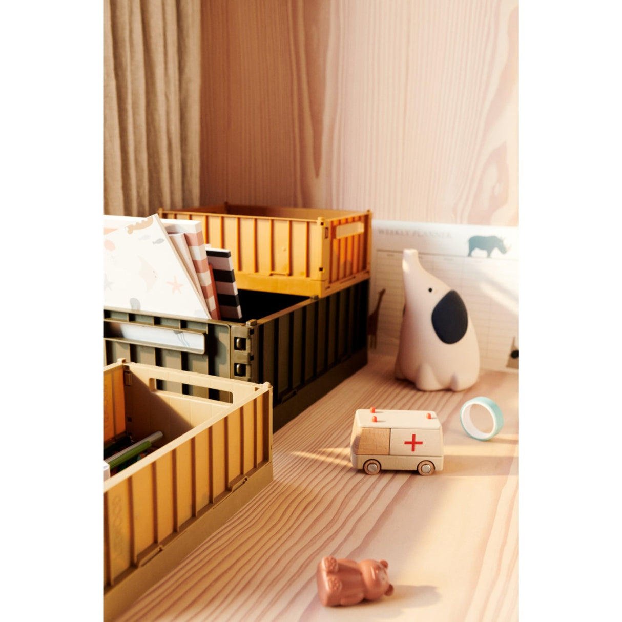 LIEWOOD Elephant / Sandy Mix Winston Elephant Nattlampa