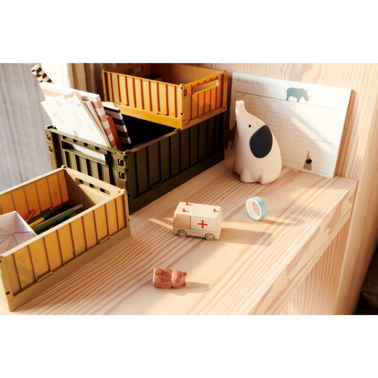 LIEWOOD Elephant / Sandy Mix Winston Elephant Nattlampa