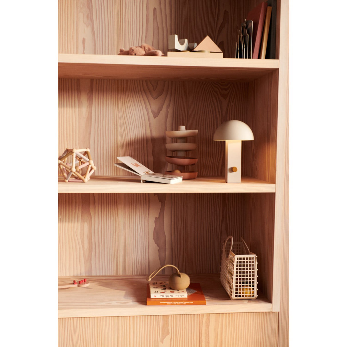 LIEWOOD Mustard Multi Mix Annemette Bebis Rattle Motoric Toy