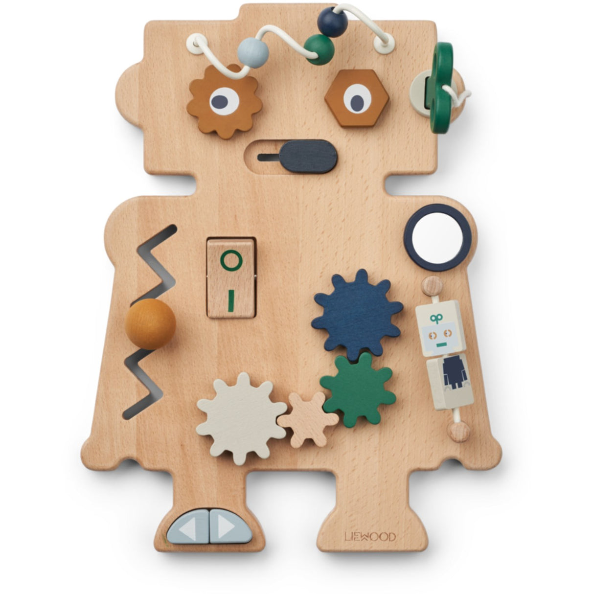 LIEWOOD Indigo Blue Multi Mix Carola Robot Aktivitetstavla