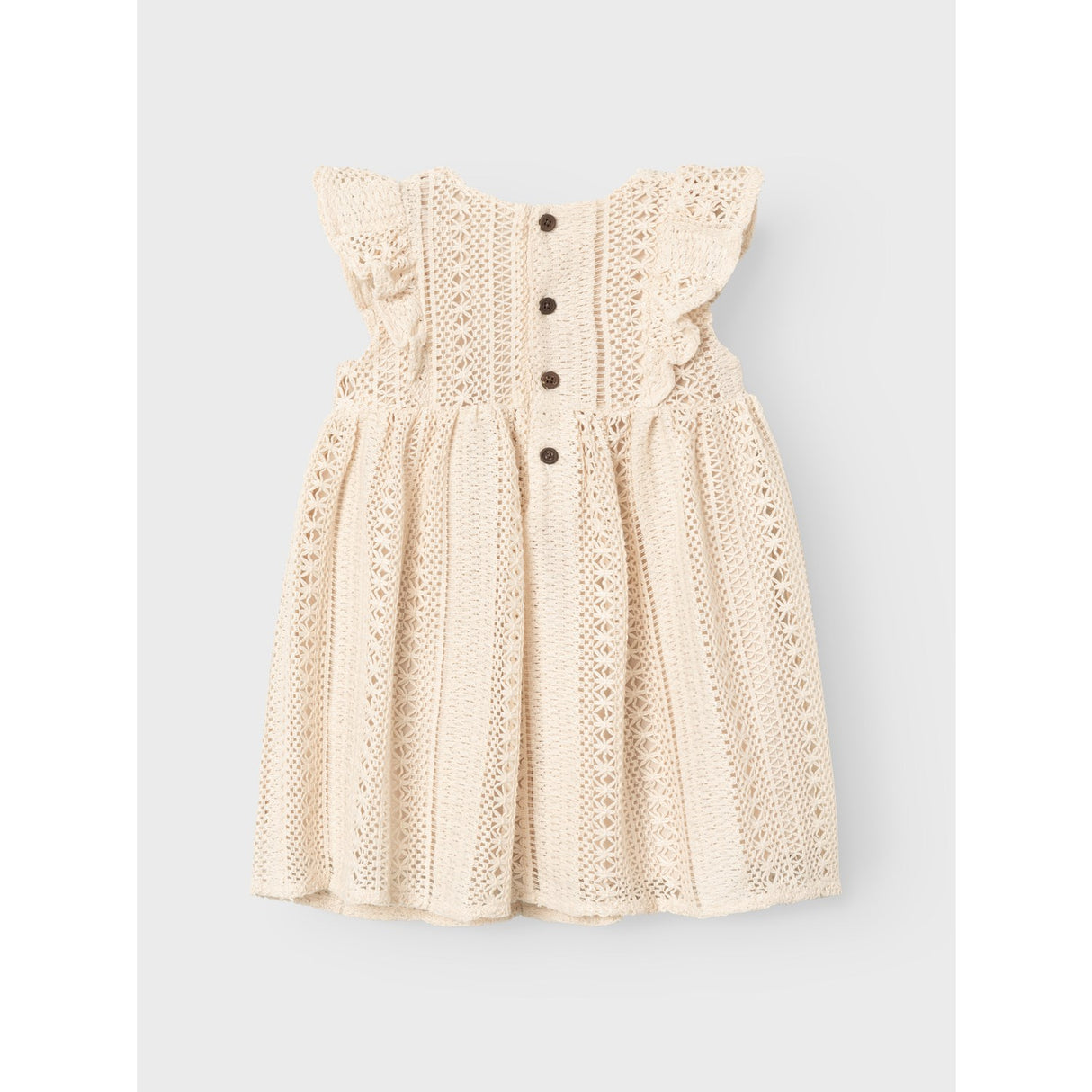 Name It Oatmeal Hisilka Spencer Klänning