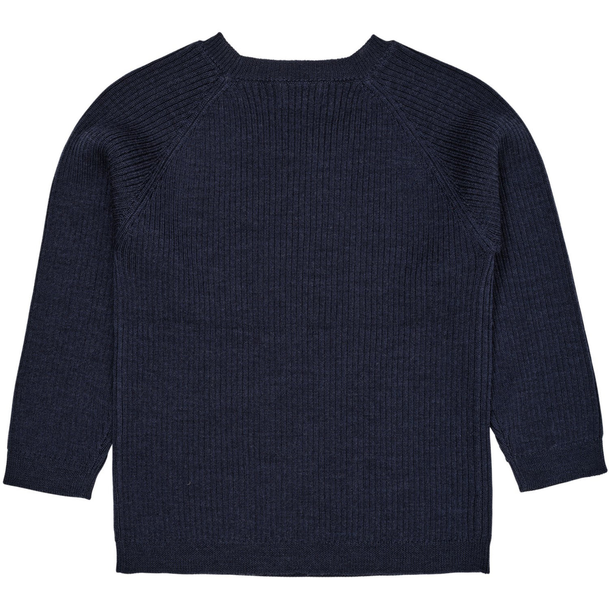 Copenhagen Colors Navy Merino Classic Rib Blus