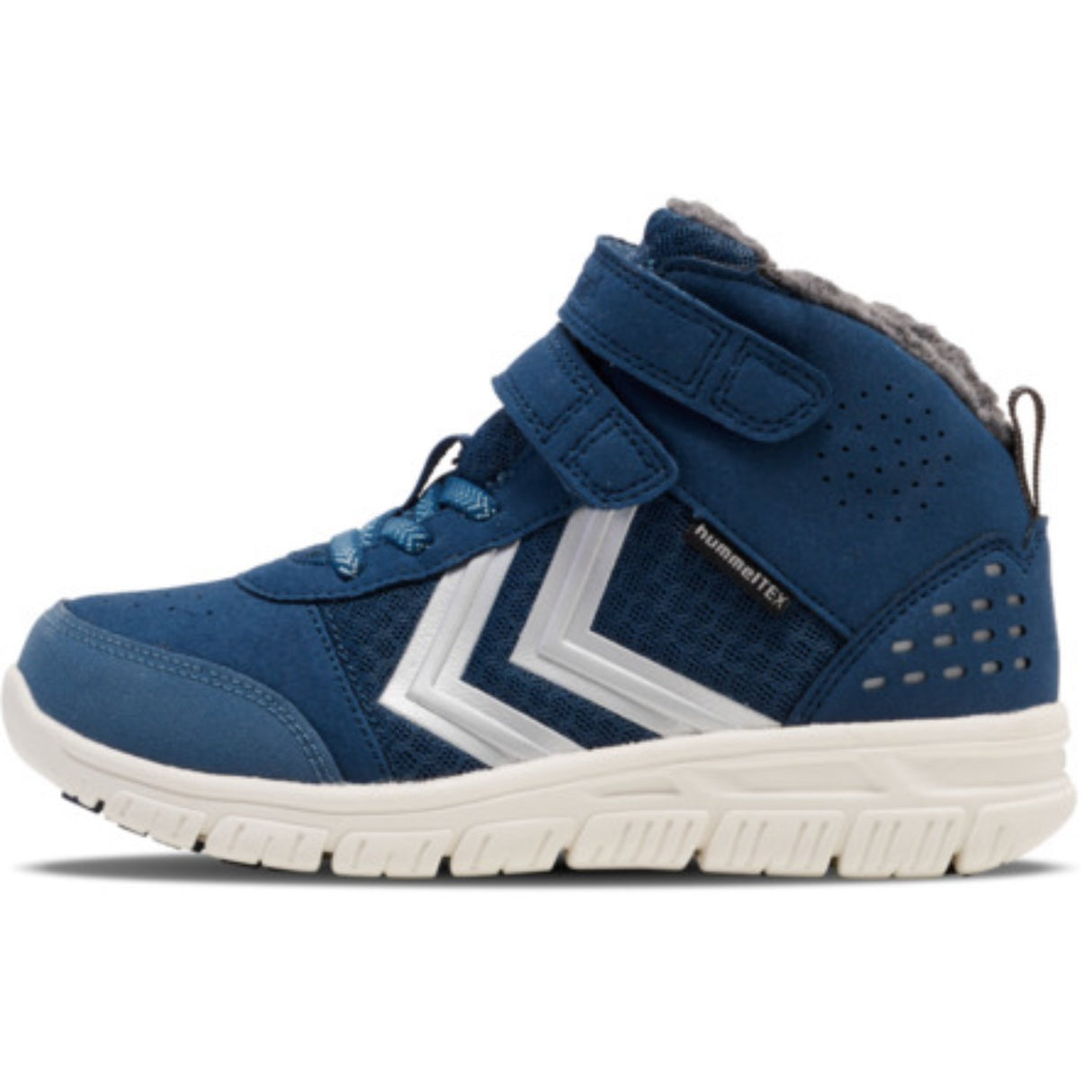 Hummel Dark Denim Crosslite Vinterstövlar Mid Tex Jr