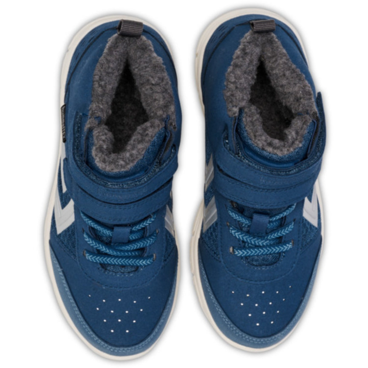 Hummel Dark Denim Crosslite Vinterstövlar Mid Tex Jr