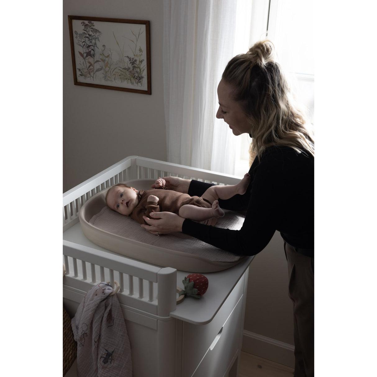 Sebra Skötbädd Seabreeze Beige