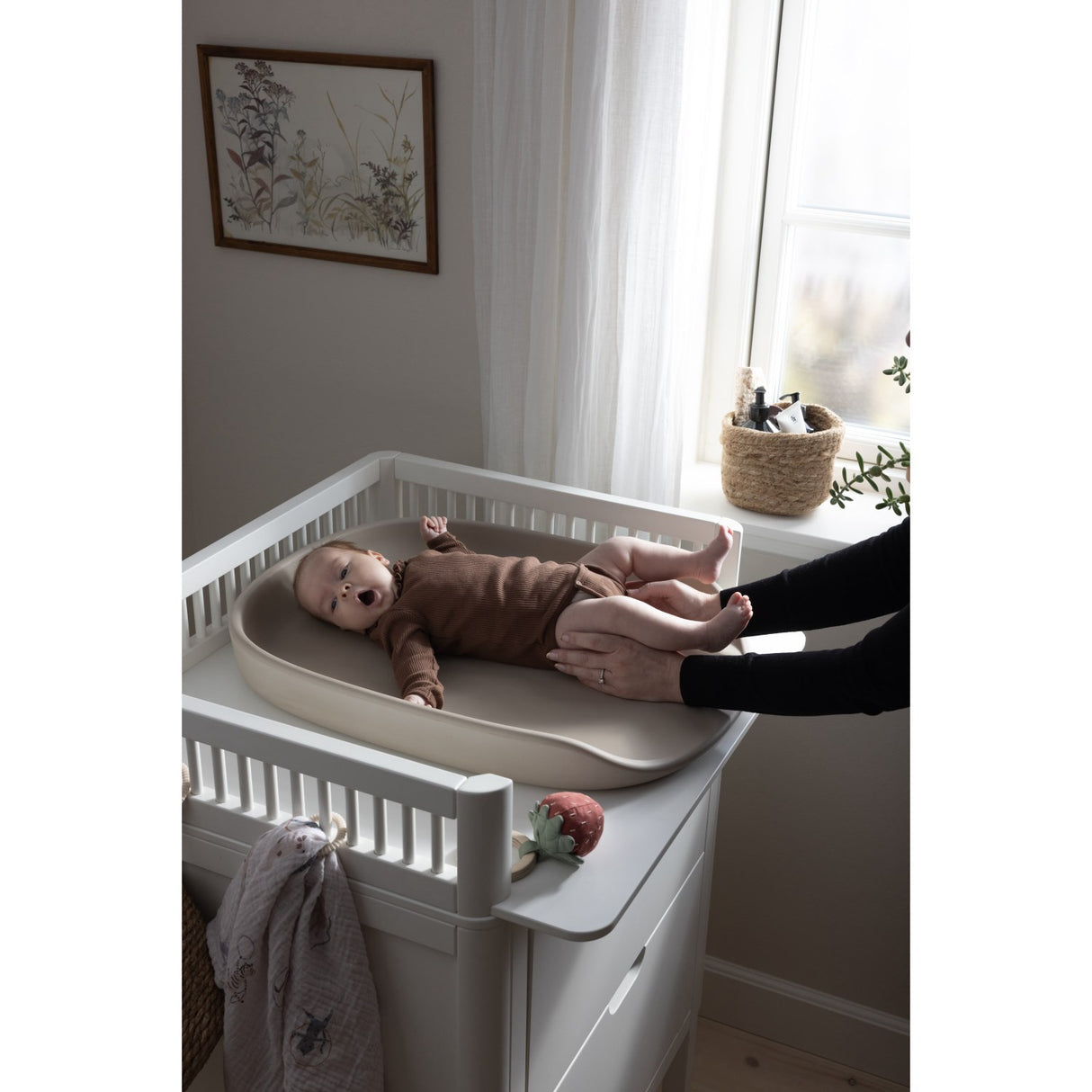 Sebra Skötbädd Seabreeze Beige