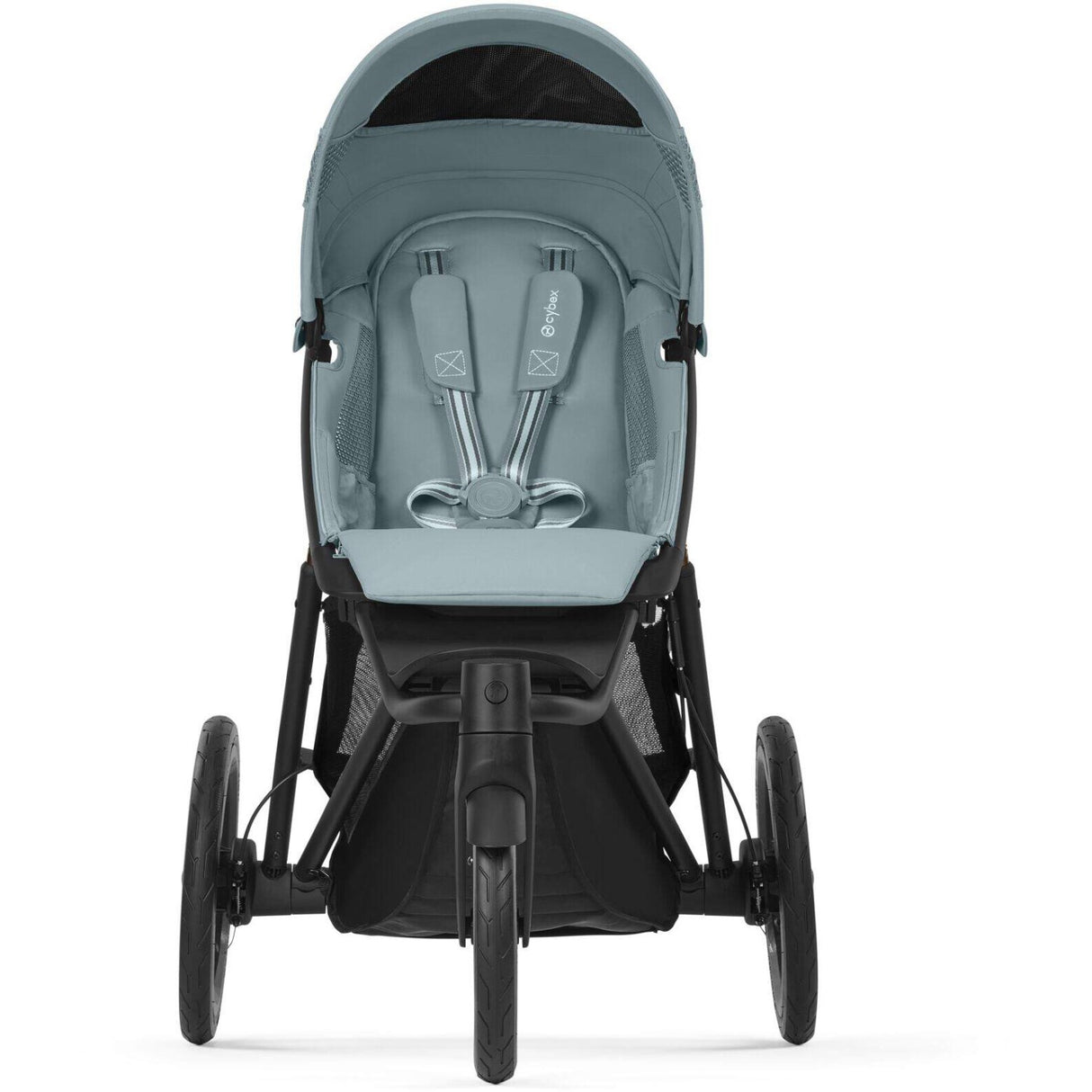 Cybex Avi Spin BLK Barnvagn Stormy Blue light blue