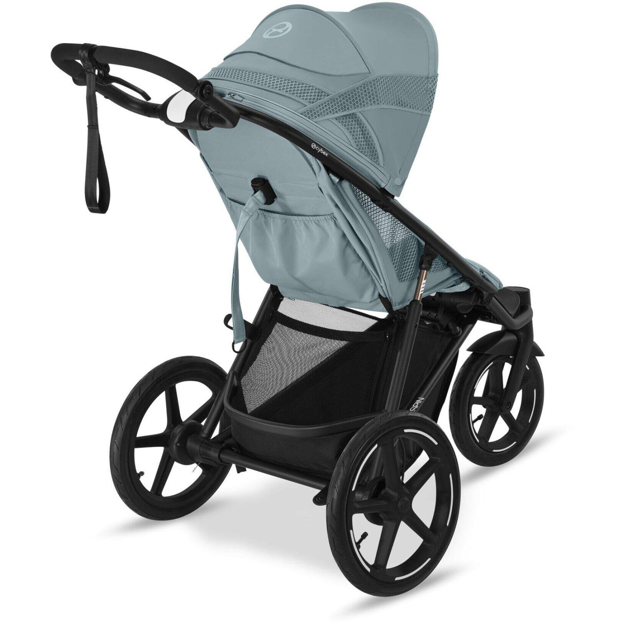 Cybex Avi Spin BLK Barnvagn Stormy Blue light blue