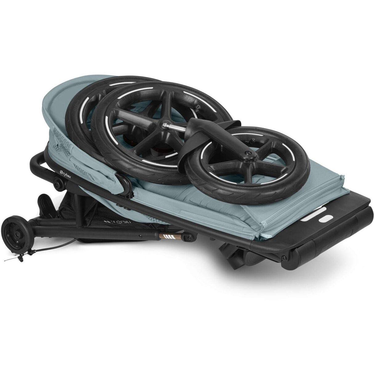 Cybex Avi Spin BLK Barnvagn Stormy Blue light blue