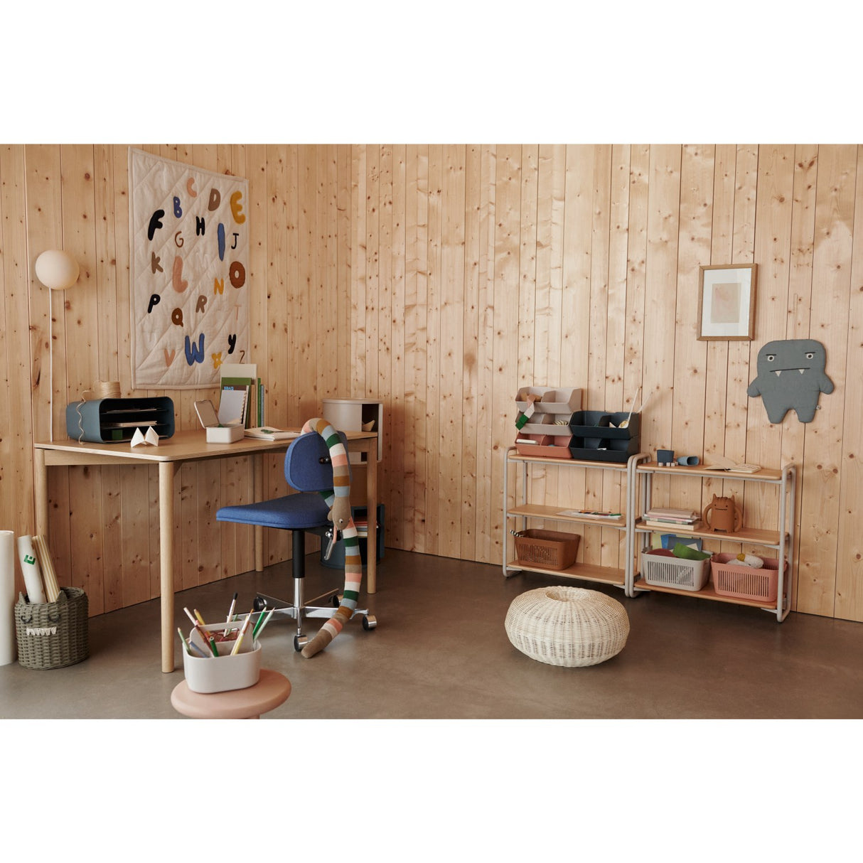 LIEWOOD Sandy Rosemary Desktop Organizer M 2-Pack