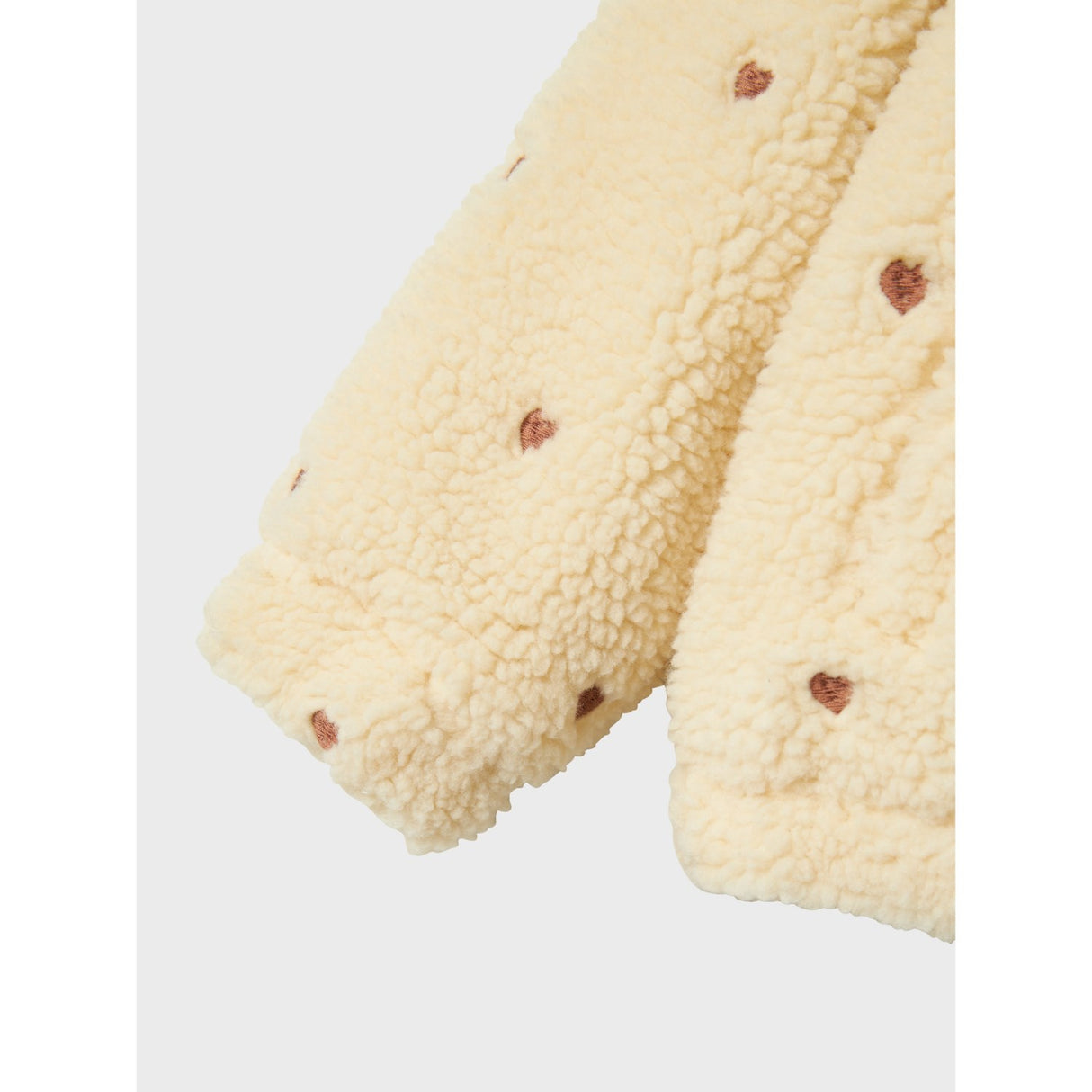 Lil'Atelier Sandshell Nalo Sherpa Loose Jacka