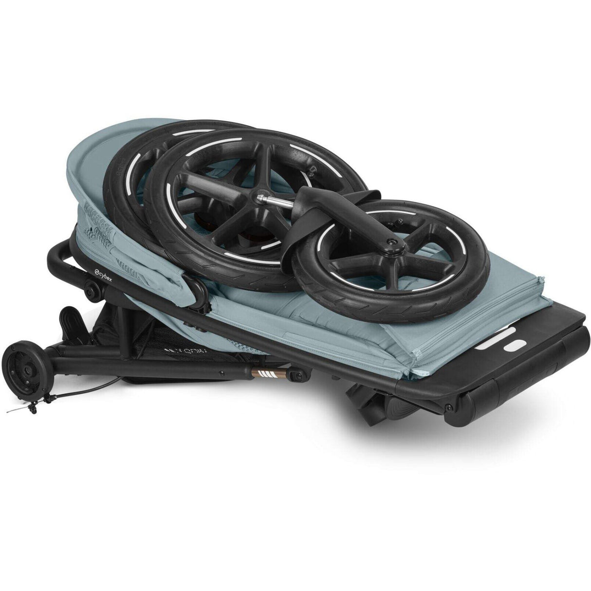 Cybex Avi Spin BLK Barnvagn Stormy Blue light blue