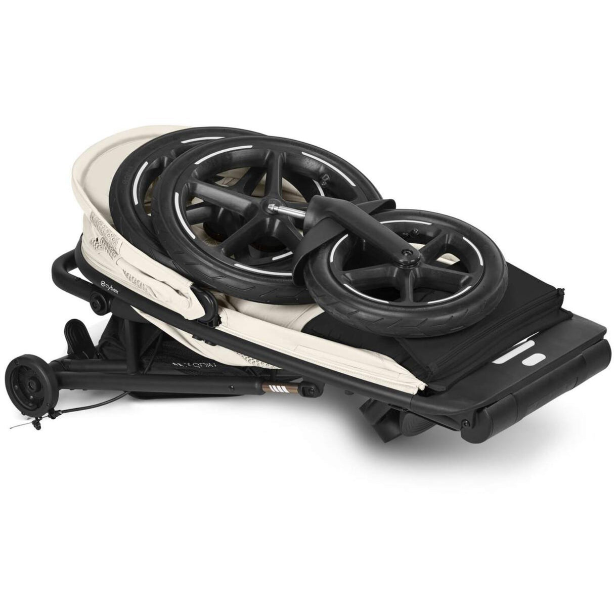 Cybex Avi Spin BLK Barnvagn Seashell Beige Light Beige