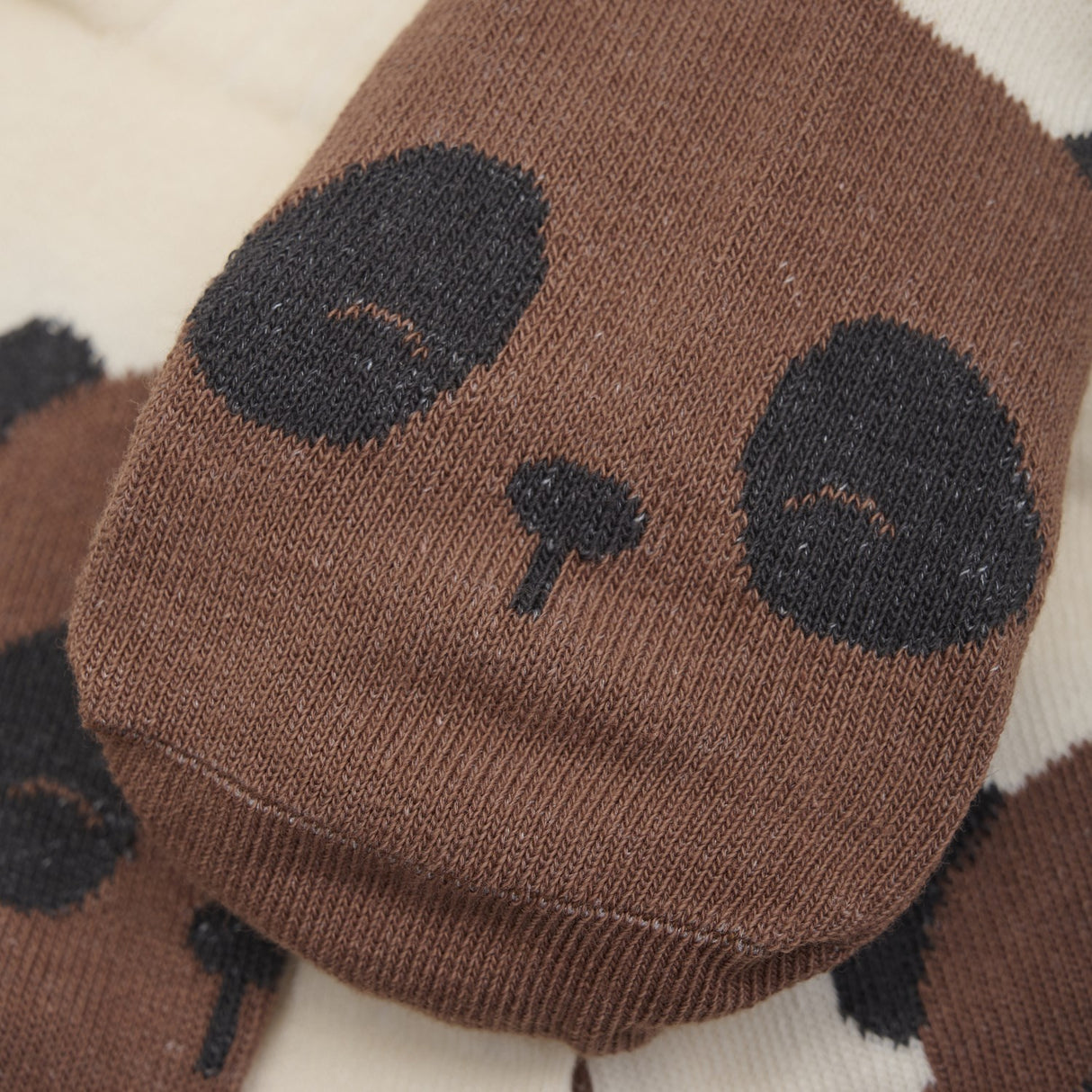 Minymo Offwhite Strumpor 2-pack