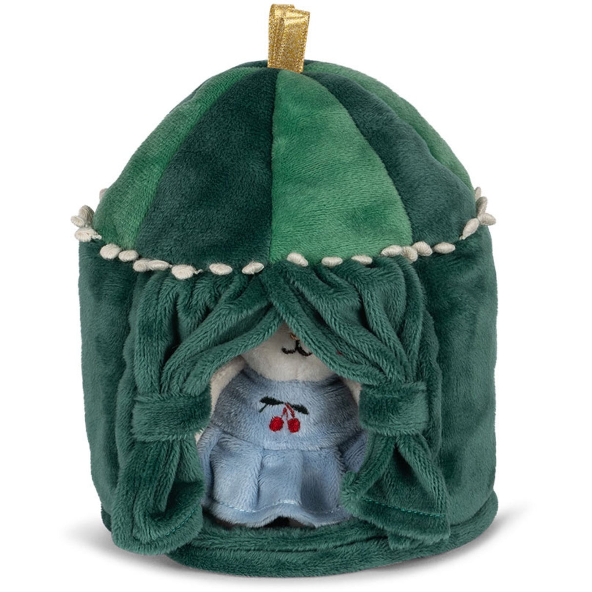 Konges Sløjd Green Bunny Goes Ballerinaskor