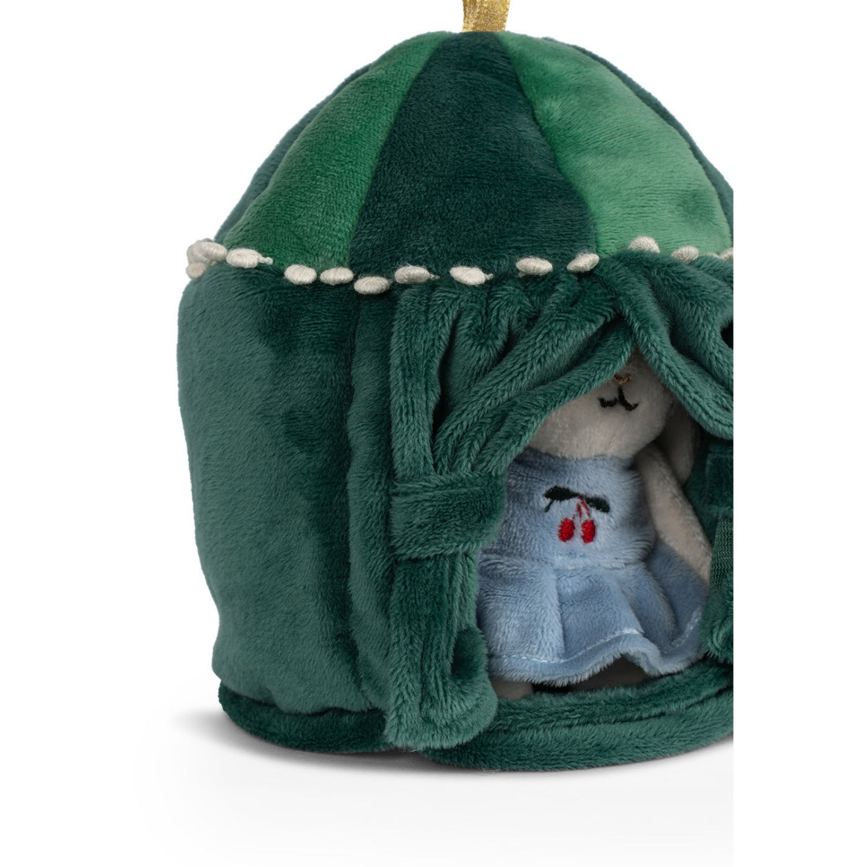 Konges Sløjd Green Bunny Goes Ballerinaskor