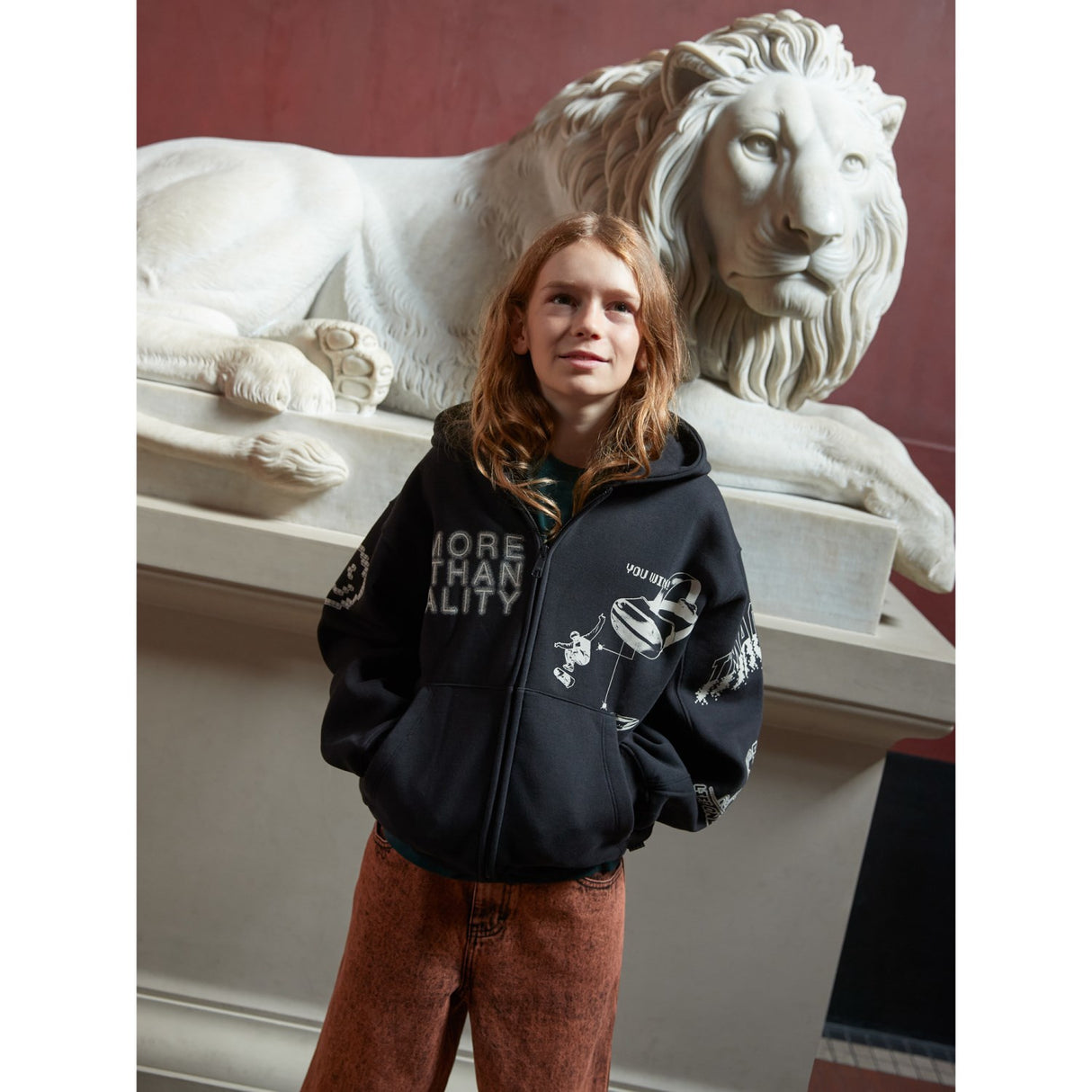 Molo Black Mazz Hoodies