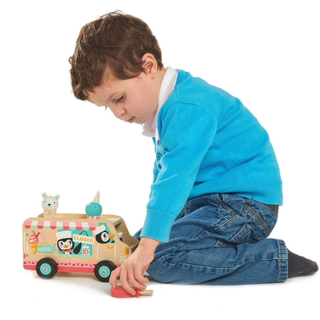 Tender Leaf Pingvinens Glassbil