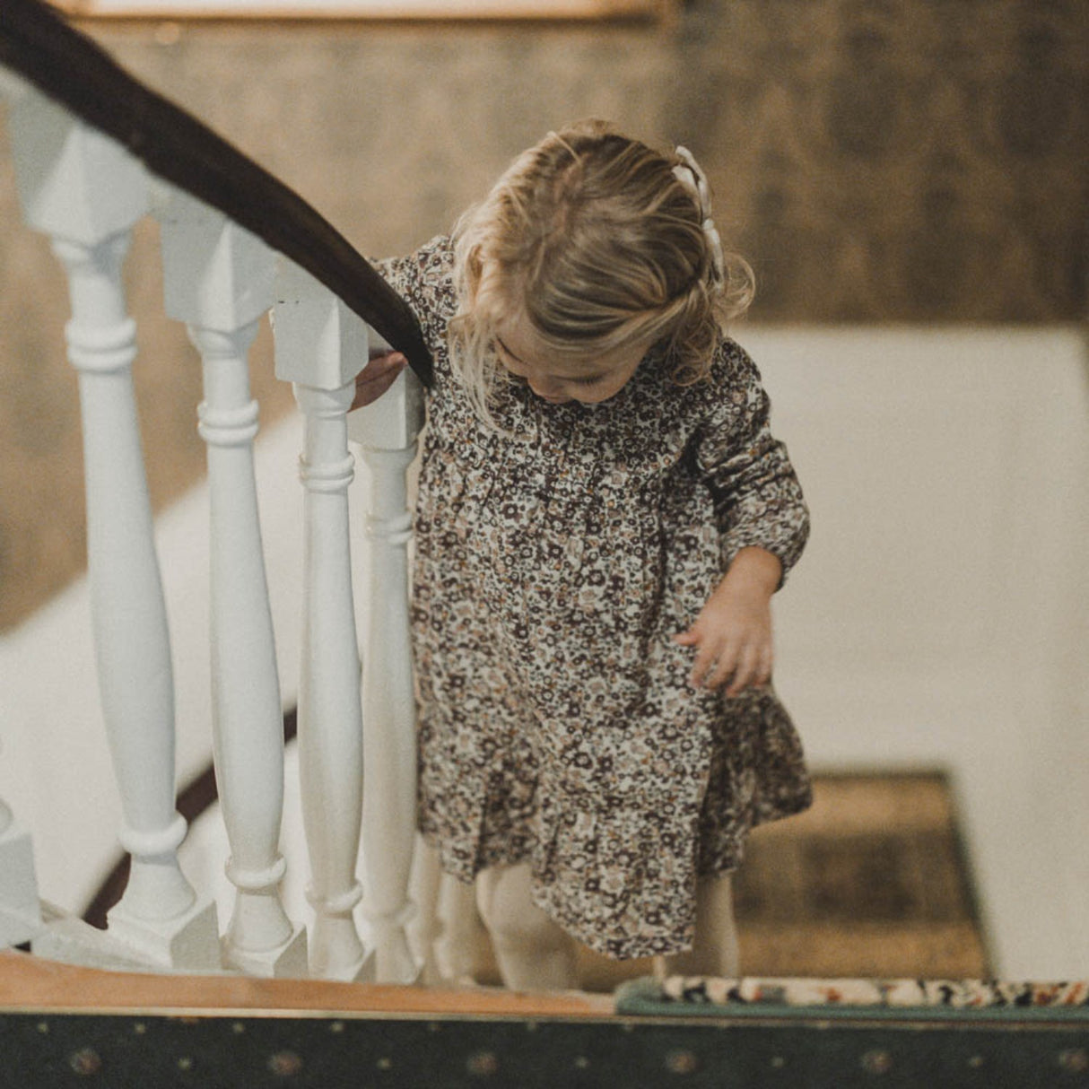 That's Mine Flora Bunnies Rose Taupe Natascha Klänning