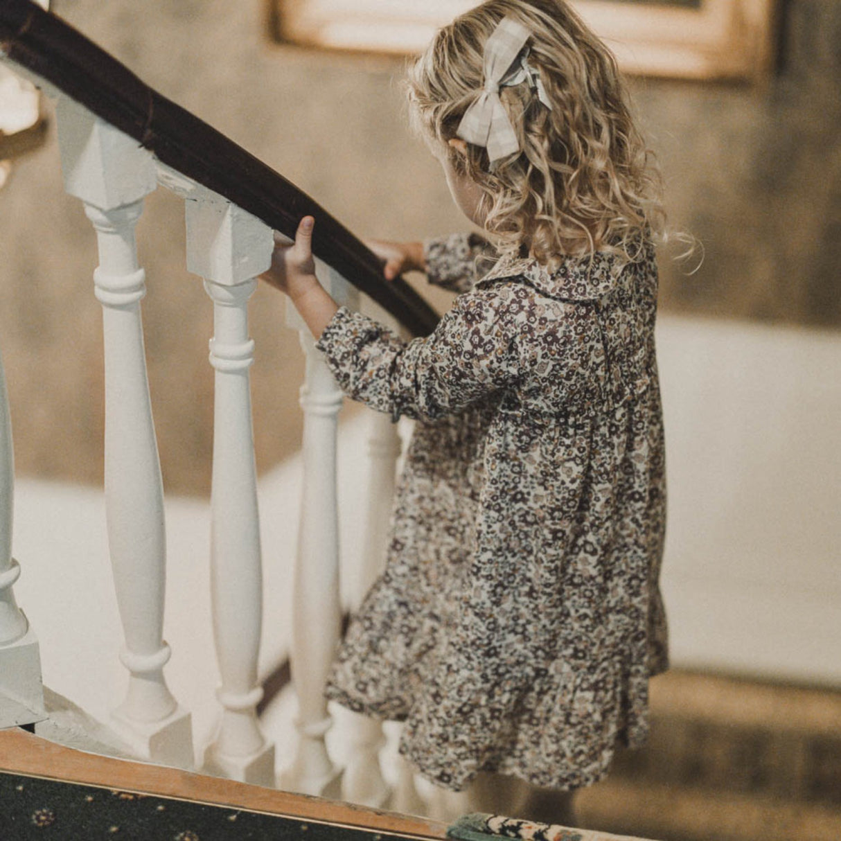 That's Mine Flora Bunnies Rose Taupe Natascha Klänning