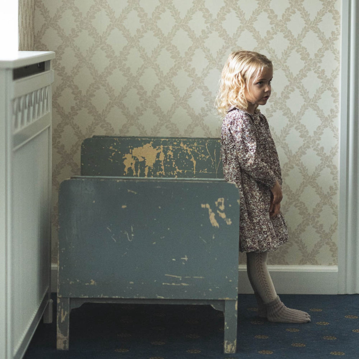 That's Mine Flora Bunnies Rose Taupe Natascha Klänning