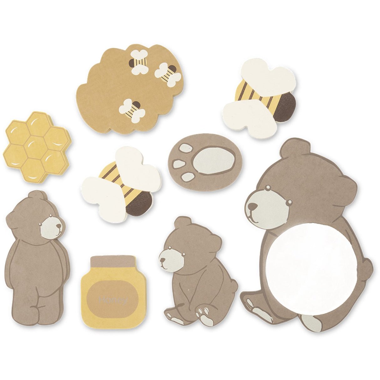 That's Mine Bear Nola Badleksaker Set 9-Pack