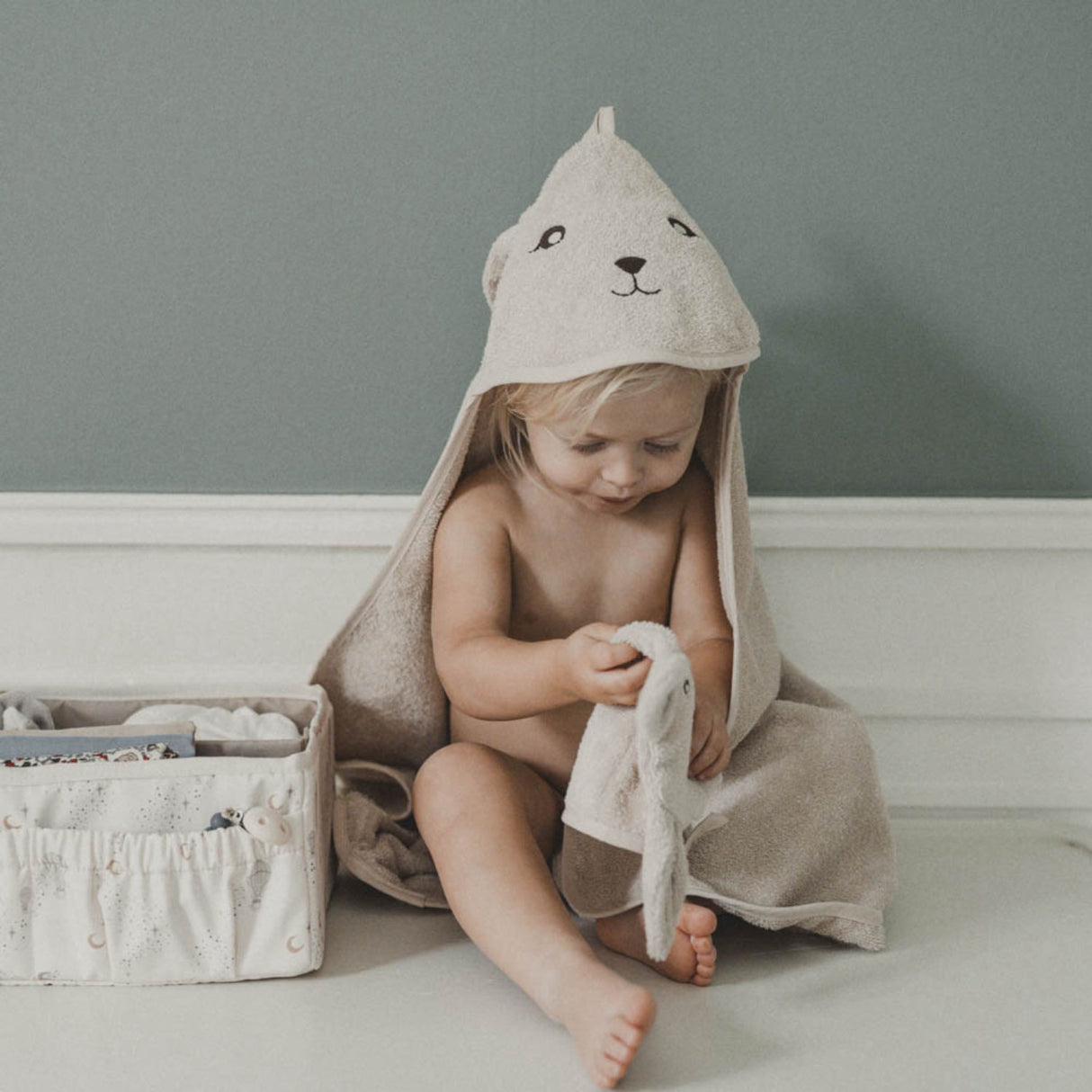 That's Mine Bunny Mivo Hooded Handduk