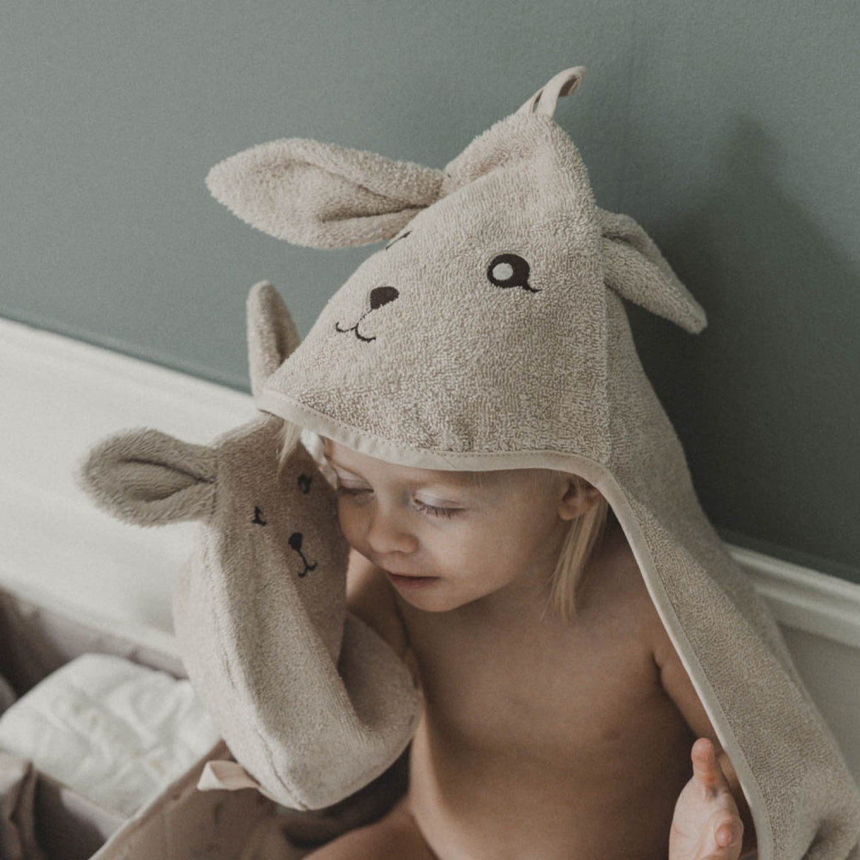 That's Mine Bunny Mivo Hooded Handduk