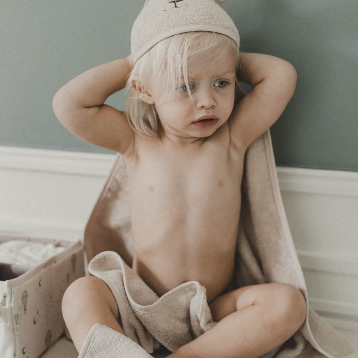 That's Mine Bunny Mivo Hooded Handduk