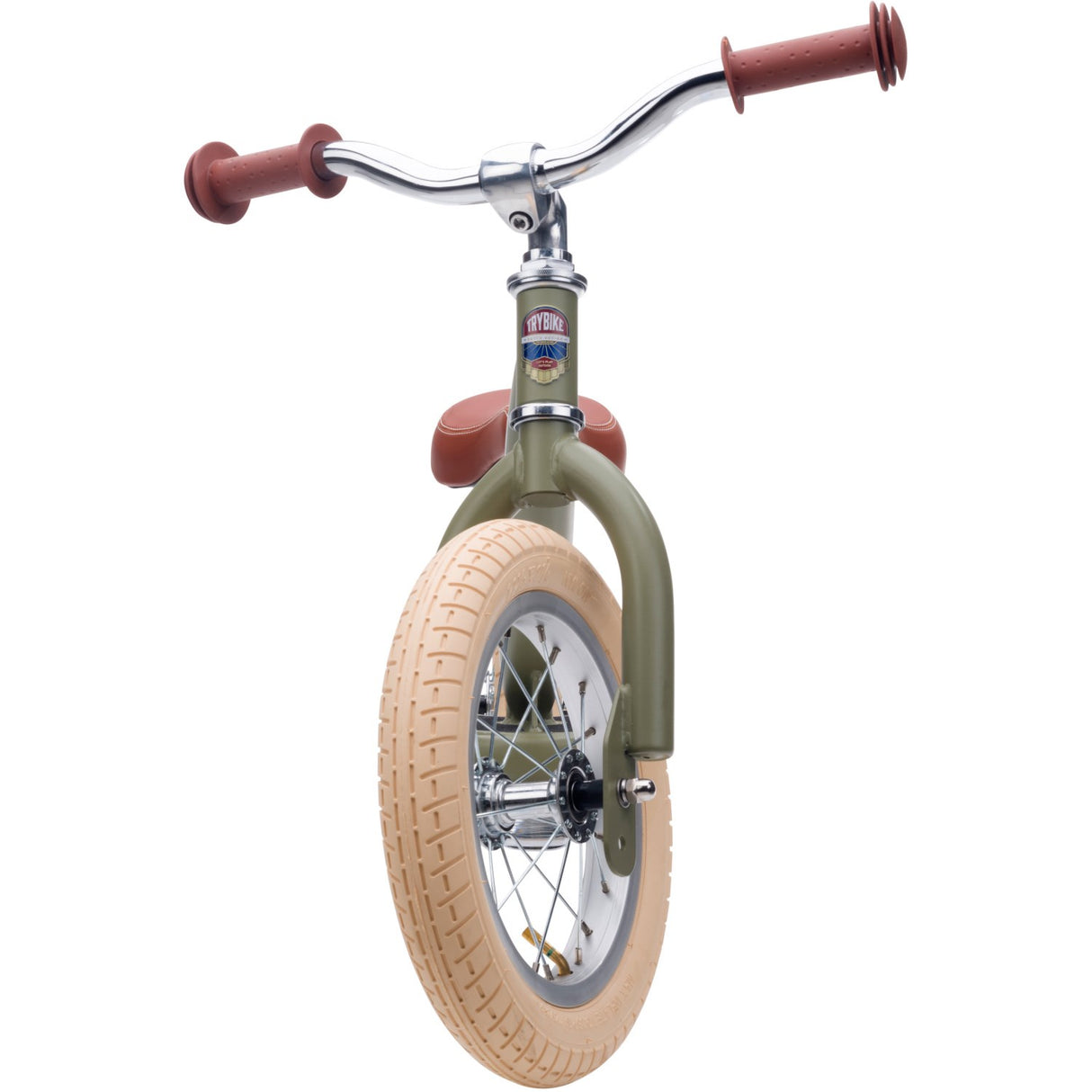 Trybike i stål, 2 hjul, Vintage Green