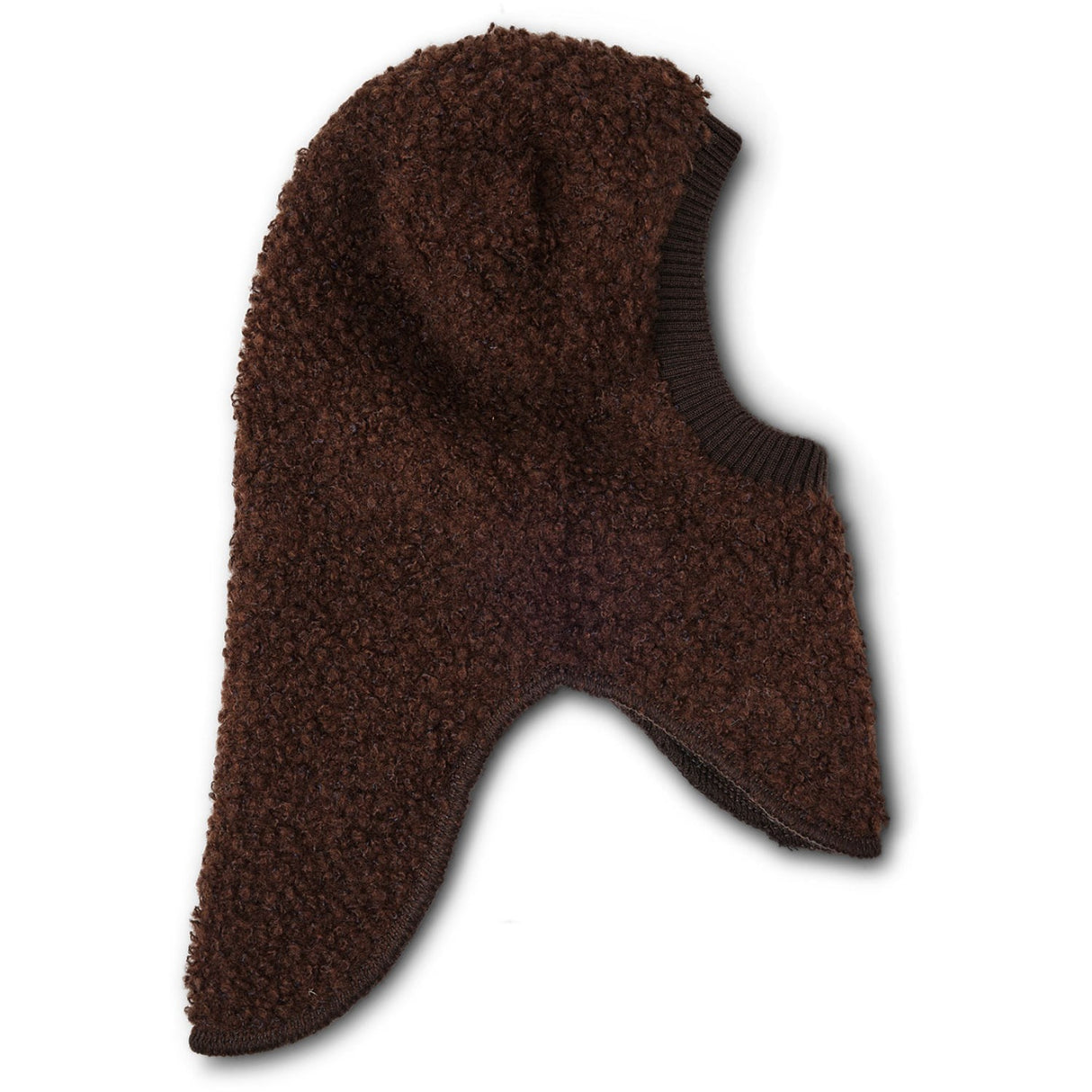 Smallstuff Brown Balaclava Bouclé Merinoull